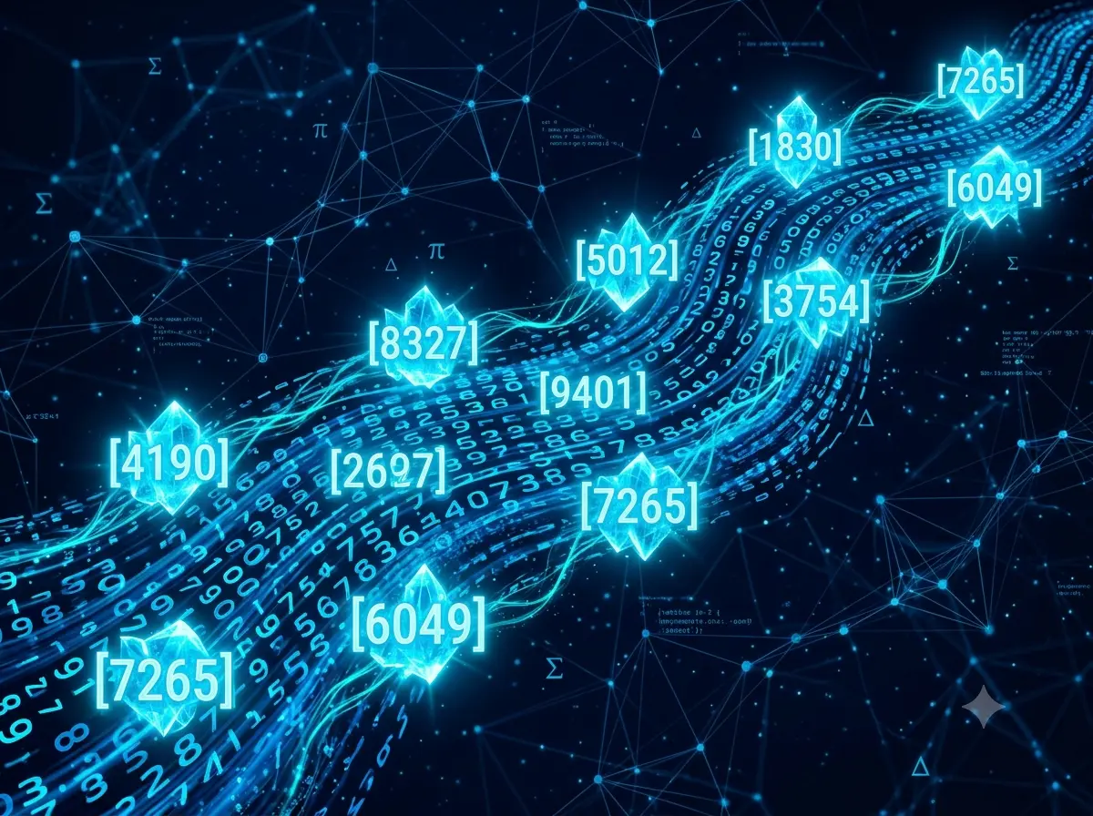 Recherche de 18 suites de 9 chiffres dans un océan numérique représentant les décimales de Pi.